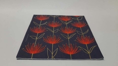 Servilletas Importadas ¨Flor Roja¨ Cód: FL181 x Unidad