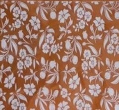 Foil Estampado ¨Flores Grandes¨ Cobre.