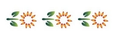 Stencil 254 ¨ Girasoles ¨ 4.5x17 . EQ - comprar online