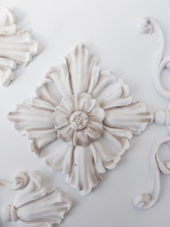 vs hojas de acanthus juntas. 