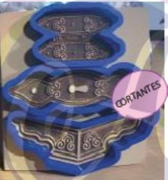 Set sellos ¨ Herrajes ¨ x 3 Con Cortante Cod: HXL001 , A. Laser - comprar online
