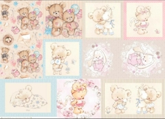 Lamina de Seda. Cód: INF1 , Shabby Chic