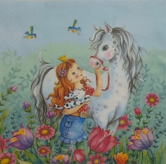 Servilleta Decoupage ¨Naturaleza ¨ Cód: INF54 . BA