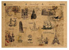 Lamina Craft ´ Vintage ¨ Cod: S004 , KK