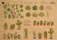 lamina Craft ¨ Cactus ¨ COD: S014 , KK