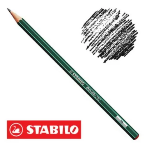 Lapiz Grafito Dibujo 7B . Stabilo