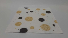 Servilletas importadas ¨ negro y oro¨ Cód: LNR1 x Unidad.
