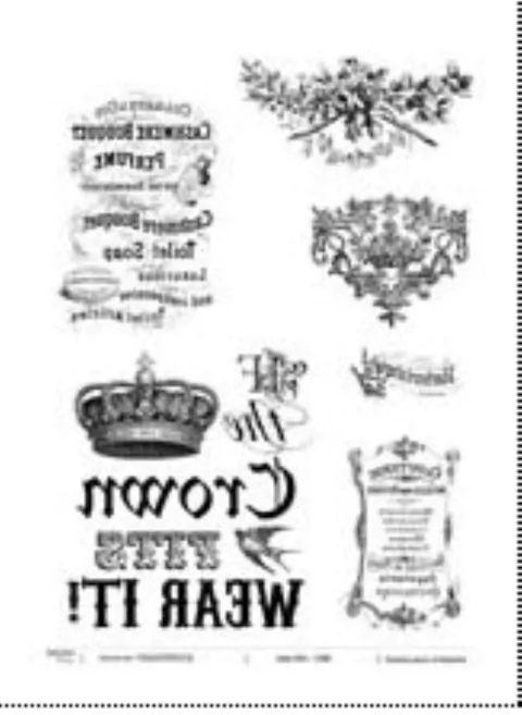 Lamina Transferencia A4 BYN, LT 005. TTS