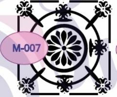 Sello ALTO Relieve ¨ Mosaico ¨ Cód: M007 . A. Laser