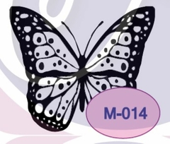 Sello Alto Relieve ¨ Mariposa ¨ Cód: M014 , A . Laser