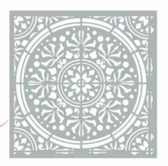 Stencil ¨ MANDALA LYDIA ¨ DecoLab 15x15 , HYN