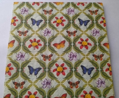 Servilleta Decoupage ¨Mariposas¨ Cód: MP 30