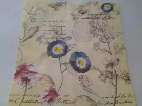 Servilleta Decoupage¨ Carta Romantica¨ MP5 . BA