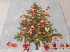 Servilleta Decoupage Navidad PPD Cod: NAV13 , BA