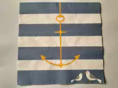 Servilleta Decoupage ¨Náutica¨ Cód: NTC 1