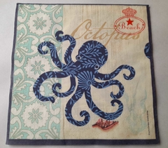 Servilleta Decoupage ¨Octopus¨ Cód: NTC 15