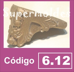 Molde de Silicona ¨Patita de caja tallada¨ Cod. 6.12