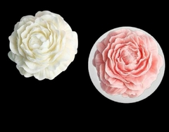 Molde Silicona Circular ¨ PEONIA GRANDE ¨ #A40 , CL - comprar online