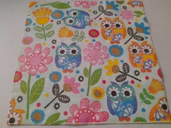 Servilleta Decoupage ¨Buhos¨ Cod: PJ66