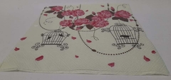 Servilletas Importadas ¨Flores y jaulas¨ Cód: PJ78 x Unidad