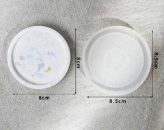 Molde Silicona Circular ¨ Posavasos ¨ Cód: B , CL