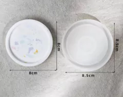 Molde Silicona Circular ¨ Posavasos ¨ Cód: B , CL