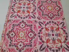 Servilleta Importada ¨Mosaico Rosa´ Cod: PSC31