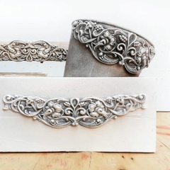 Molde Silicona ¨ Puntilla Victoriana ¨ Craquelina