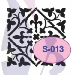 Sello BAJO Relieve ¨ Mosaico Mini ¨ Cód: S013 , A . Laser