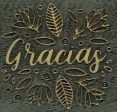 Sello Bajo Relieve ¨ Gracias ¨ Cod: SA155 HYN