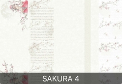 Lamina de Seda 50x70 , SAKURA4 , Shabby Chic