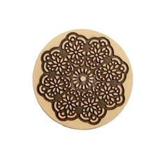 Sello Mandala, bajo relieve, Cód: SAPA003 , HYN