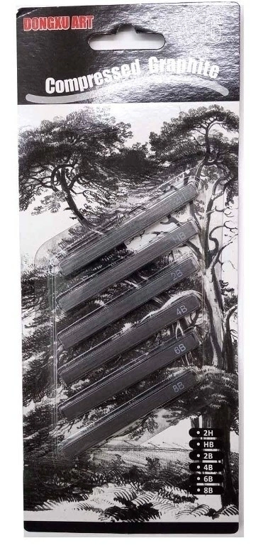 Set Grafito en Barra x 6 u.