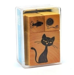 Set de Sellos ¨Gatito¨x 3