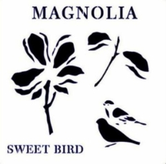 Stencil ¨ Magnolia ¨ 17x17 . STE32 , TITINAS