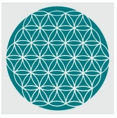 Stencil ¨ Flor de la vida ¨ 35 . STXL042 . HYN