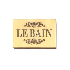 PLaca Vintage ¨Le Bain¨ Cód: SV 010 , HYN