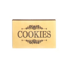 Placa Vintage ¨Cookies¨ Cód: SV 014 , HYN