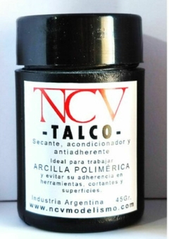 Talco Acondicionador P/ Arcilla Polimerica x 45 gr , NCV