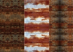 Lamina de Seda ¨ Oxido ¨ Cód: TEXT17 , Shabby Chic