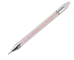 Lapiz Katana Doble Punta con Strass + Estuche K1 . MS