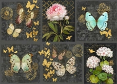 Lamina de Seda ¨ Primavera ¨ Cód: VSN41 , Shabby Chic