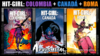 Kit Hit-Girl - Vol. 1 Colômbia + Vol. 2 Canadá + Vol. 3 Roma. [HQ: Panini] [Capa Dura] [Português]