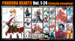 Kit Pandora Hearts - Vol. 1-24 (Coleção Completa) [Mangá: Panini] - comprar online