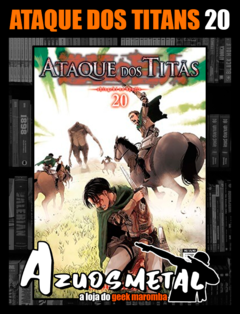 Ataque Dos Titãs - Shingeki no Kyojin - Vol. 20 [Mangá: Panini] - comprar online