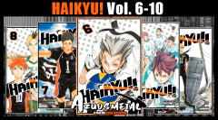 Kit Haikyu! - Vol. 6-10 [Mangá: JBC]