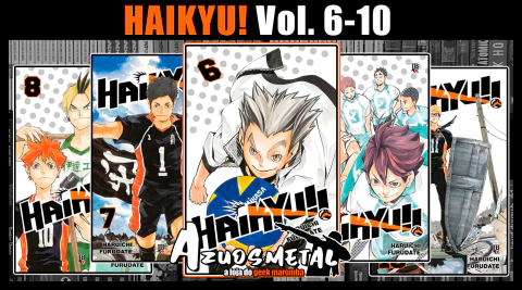 Kit Haikyu! - Vol. 6-10 [Mangá: JBC]