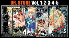 Kit Dr. Stone - Vol. 1-5 [Mangá: Panini]