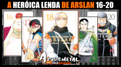 Kit A Heróica Lenda de Arslan - Vol. 16-20 [Mangá: JBC]