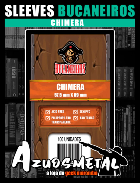 Sleeves SLIM: CHIMERA (57,5x89) [Bucaneiros]